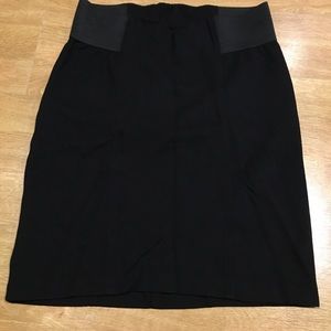 Black Maternity Skirt